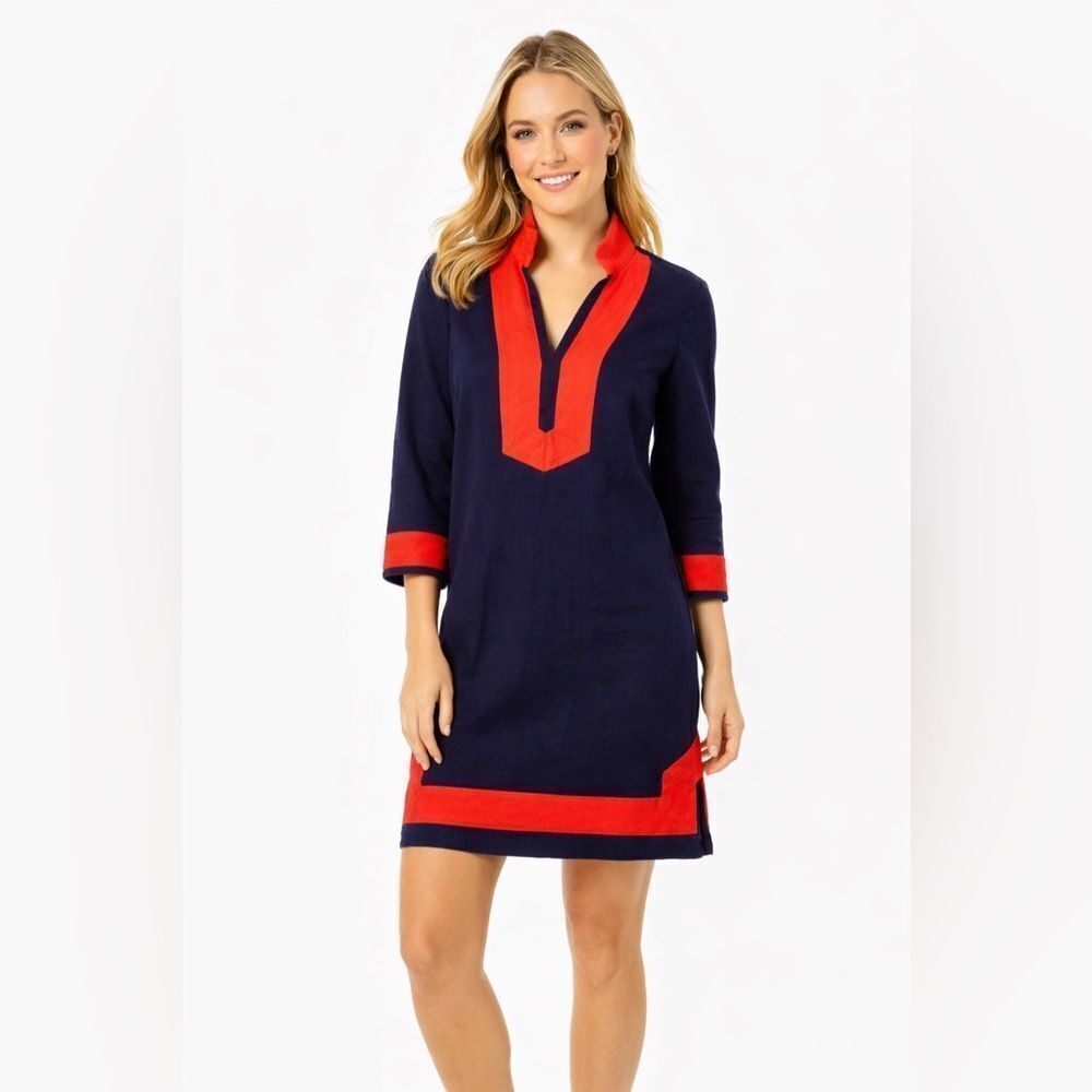 NWT Sail to Sable 100% Linen Tunic Dress